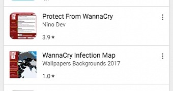 Fake WannaCry apps spread on Google Play