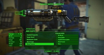 Fallout 4's weapon modding