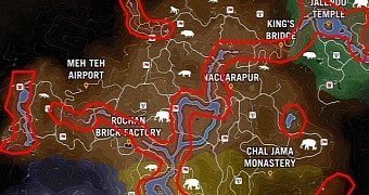 Far Cry 4 map