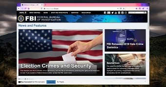 The official FBI website