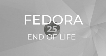 Fedora 25 reached end of life