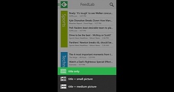 FeedLab for Windows Phone