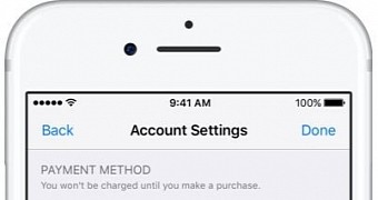 PayPal in the Apple Account Settings