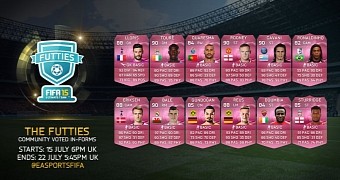FIFA 15 Delivers 12 Pink In-Forms for Ultimate Team, Based on Futtie Awards