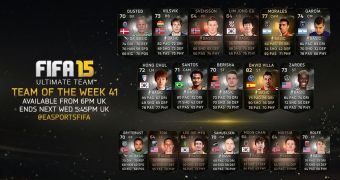 FIFA 15 Team of the Week Includes David Villa, Morales, More