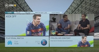 FIFA 16 has a better presentation