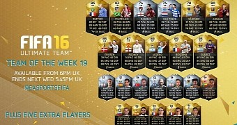 Luis Suarez is the biggest star of the new FIFA 16 Team of the Week