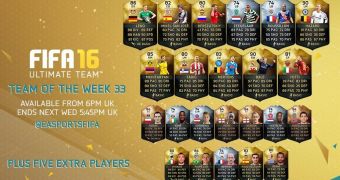 New Team of the Week is now live for FIFA 16