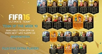 FIFA 16 gets another Team of the Week