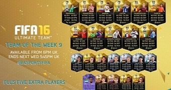 Neymar and Muller star in the new Team of the Week for FIFA 16