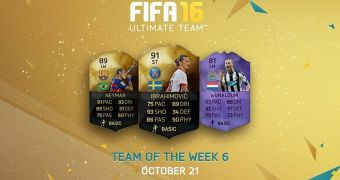 FIFA 16 features some solid strikers in the Team of the Week