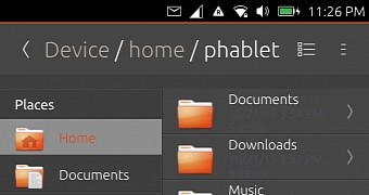 File Manager in action