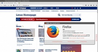 Firefox 39 Beta 7 in Ubuntu