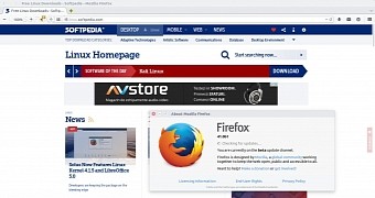 Firefox 41 Beta in Ubuntu 15.04