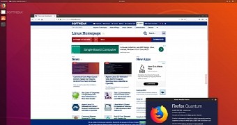 Firefox 66 with hidden title bar