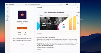 Firefox in the Microsoft Store
