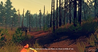 Firewatch is a beautiful game