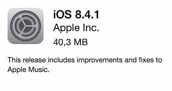 First Update to iOS 8.4 Includes Apple Music Improvements, Many Fixes