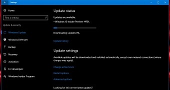 The new update is available right now via Windows Update