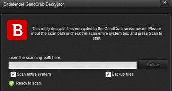 BDGandCrabDecryptTool GrandCrab ransomware decryptor.