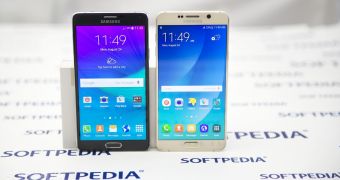 Samsung Galaxy Note 4 and Note 5