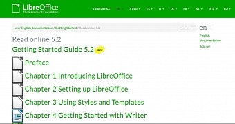 Getting Started with LibreOffice 5.2 guide
