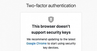 Security keys can't be used in Firefox to access GitHub