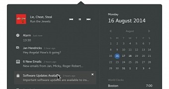 GNOME's notification applet
