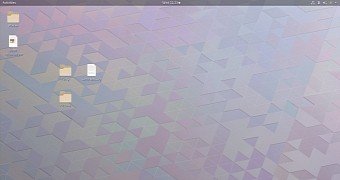 GNOME 3.30 with desktop icons