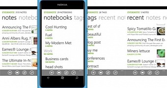 Evernote first launched on Microsoft's devices with Windows Phone 7 support