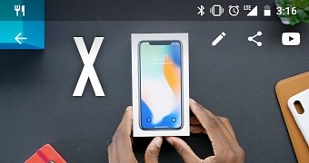Videos flagged with demonetization icon if they discuss iPhone X