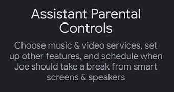 Parental controls in Google Assistant