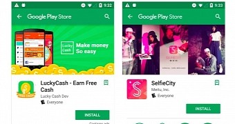The apps received more than 100 million downloads in the Google Play Store