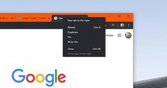 The "Close other tabs" option was removed in Chrome 78