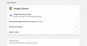 Google Chrome 64 Rolls Out to Desktops with Meltdown and Spectre Patches