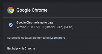Google Chrome 75 released