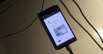 Google Chrome on a Windows phone