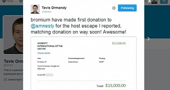 Google Engineer Donates Bug Bounty Reward to Amnesty International