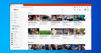 The new Edge on refreshed YouTube