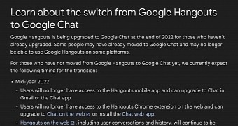 The retirement of Hangouts is complete