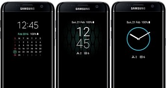 Samsung's Always On feature debuted on the S7