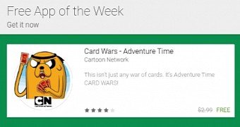 Free App of the Week section