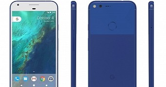 Google Pixel Blue