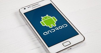 Smartphone running Android