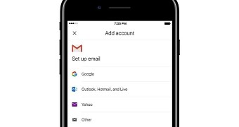 Gmail for iOS will get support for third-party accounts as well