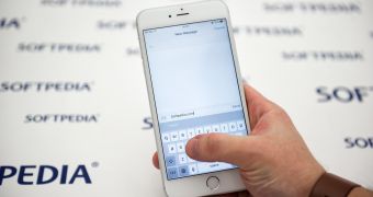 Apple's default keyboard for the iPhone