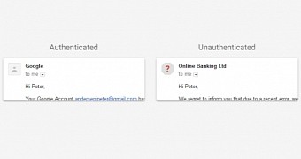 Gmail's new feature for authenticating senders