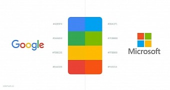 Blue, green, and red are very similar, but yellow is identical in both cases