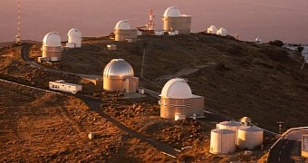 A ring of telescopes at the La Silla Observatory in Chile