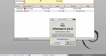 GParted Live 0.23.0-1 released
